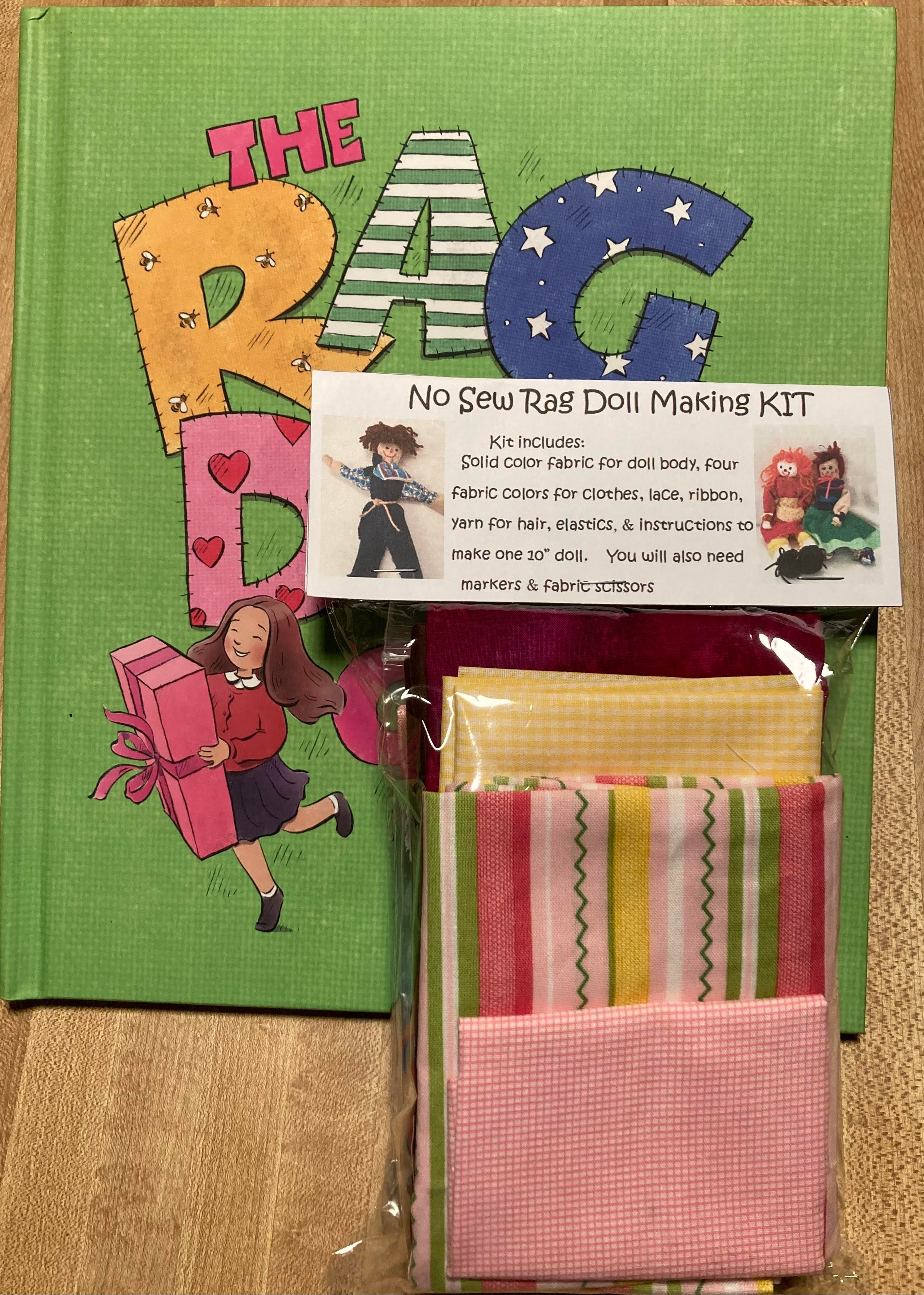 Bundle* Rag Doll Gift (Hardcover Book + Activity Kit)